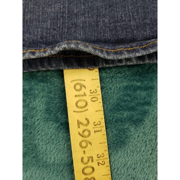 Levis 415 Jeans Size 30 Womens Blue Ladies Denim Stretch Pants Relaxed Bootcut - Picture 9 of 14